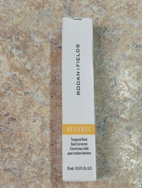 Rodan + Fields Reverse Targeted Dark Spot Corrector - White & Yellow Packaging
